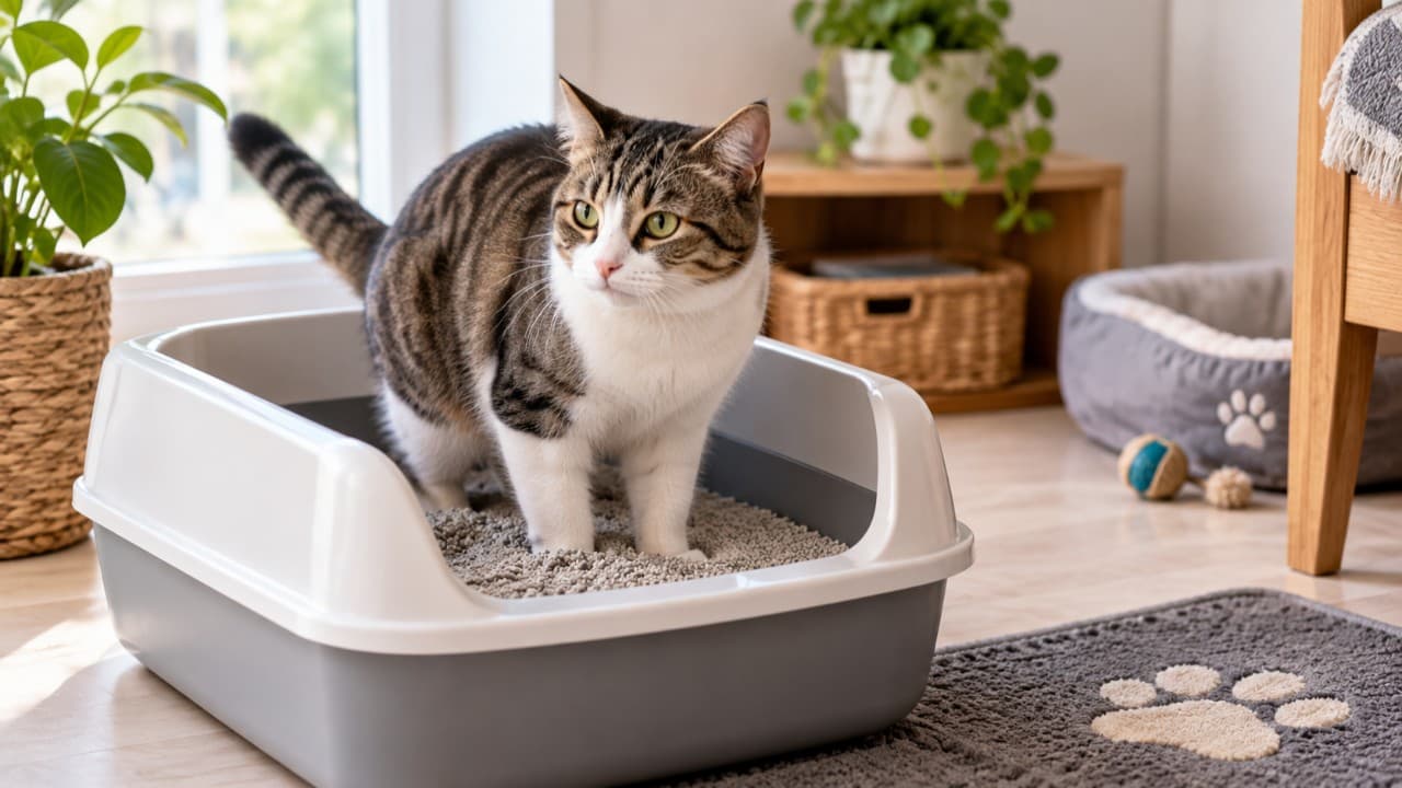 La importancia del uso de areneros en casa para el bienestar de los gatos