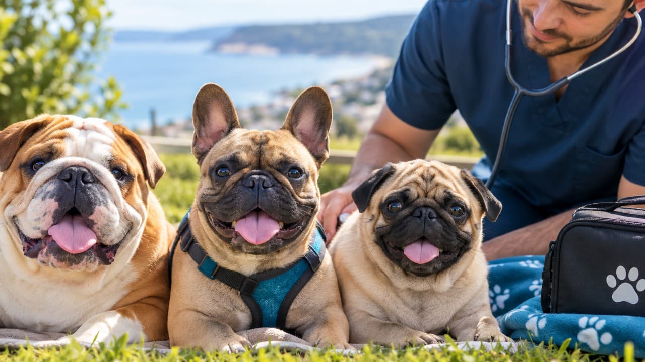 Cuidados especiales de los perros braquicéfalos